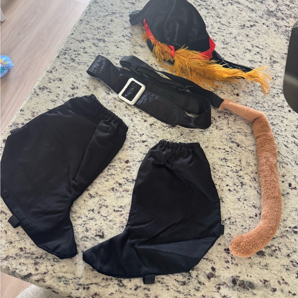 Kids puss in boots costume